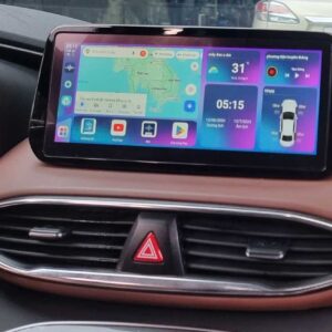 android auto box xe ô tô hyundai santafe