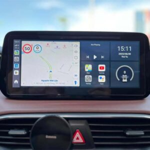 android box xe ô tô hyundai santafe chính hãng