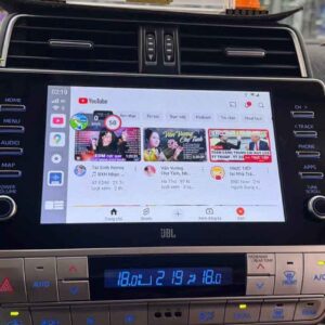 android auto box xe ô tô toyota land cruiser prado