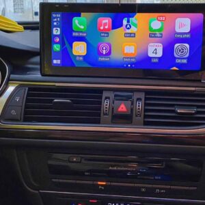 màn hình android ô tô audi a6 chính hãng