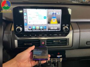 android auto box xe ô tô mitsubishi triton