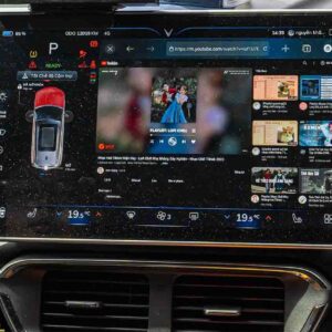 android auto box xe ô tô vinfast vf8