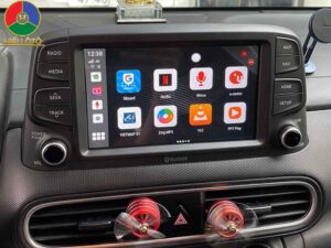 android box xe ô tô hyundai kona