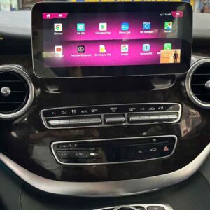 màn hình android xe ô tô mercedes v250