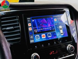android auto box ô tô mitsubishi outlander