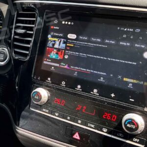 android auto box xe oto mitsubishi outlander