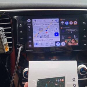 android box xe ô tô mitsubishi outlander 2020, 2021, 2022, 2023, 2024, 2025