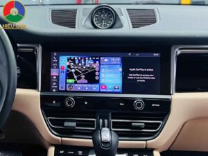 Android auto box xe oo too Porrsche Macan 2021, 2022, 2023, 2024, 2025