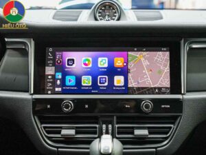 android auto box xe ô tô porsche macan 2022, 2023, 2024, 2025