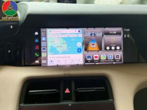 Android auto box xe oo too Porsche taycan
