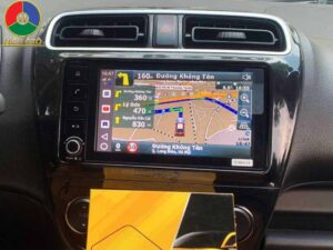 android auto box xe oto mitsubishi attrage