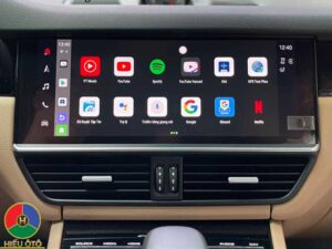 Android box ô tô Porsche Cayenne