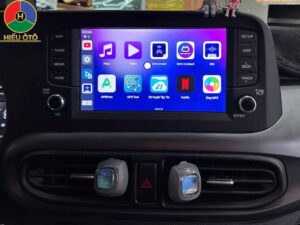 android auto box ô tô hyundai grand i10 2024, 2025