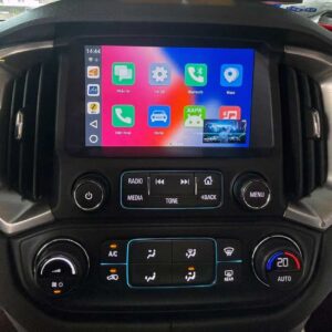 android auto box xe ô tô chevrolet colorado 2017