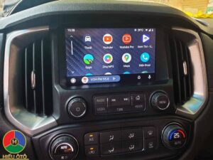 android auto box xe ô tô chevrolet colorado