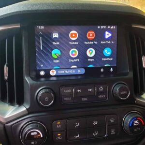 android auto box xe ô tô chevrolet colorado