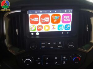 android auto box xe ô tô chevrolet trailblazer 2019