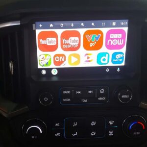android auto box xe ô tô chevrolet trailblazer 2019
