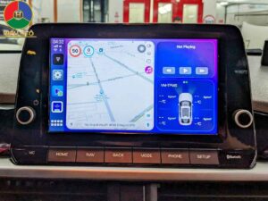 android auto box xe ô tô kia morning 2025