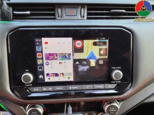 android auto box xe ô tô nissan navara 2024, 2025