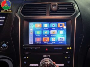 android auto box xe oto ford explorer 2024, 2025