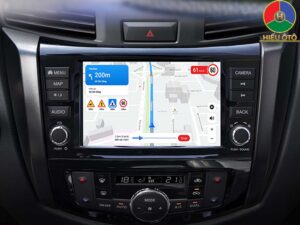 android box xe ô tô nissan navara chính hãng