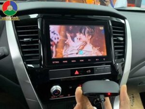 android auto box ô tô mitsubishi pajero sport