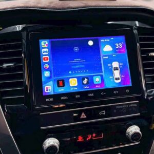 android auto box xe ô tô mitsubishi pajero sport 2020, 2021, 2022, 2023, 2024, 2025