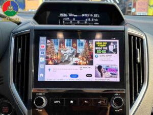 android auto box xe ô tô subaru forester