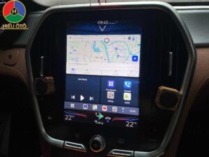 android auto box xe ô tô vinfast lux sa chính hãng