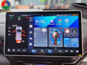 android auto box xe ô tô vinfast vf9 chính hãng