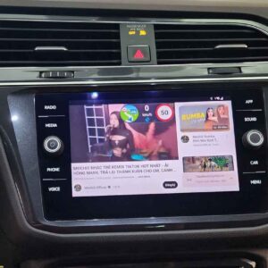 android auto box xe ô tô volkswagen tiguan 2019