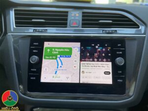 android auto box xe ô tô volkswagen tiguan 2023