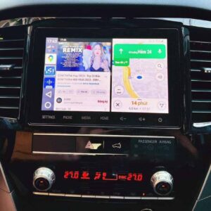 android box xe ô tô mitsubishi pajero sport