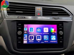 Android box xe ô tô volkswagen tiguan