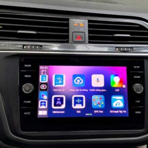 Android box xe ô tô volkswagen tiguan