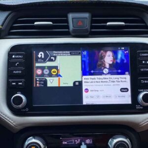 android auto box xe ô tô nissan almera 2022, 2023, 2024, 2025
