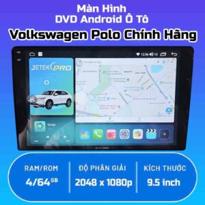 màn hình android ô tô volkswagen polo