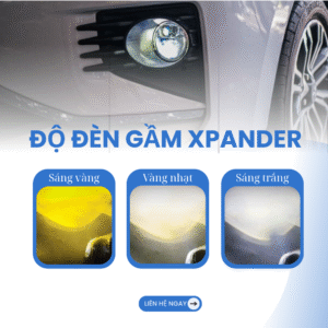 độ đèn led gầm mitsubishi xpander