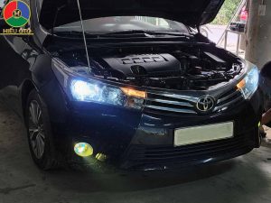 độ đèn gầm toyota altis nâng cao tính thẩm mỹ 