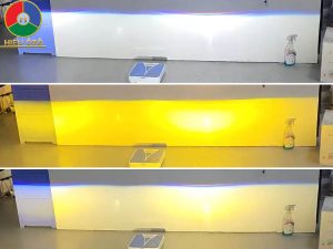 độ led gầm ô tô 3 chế độ màu 