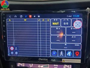 lỗi gps màn hình android ô tô 